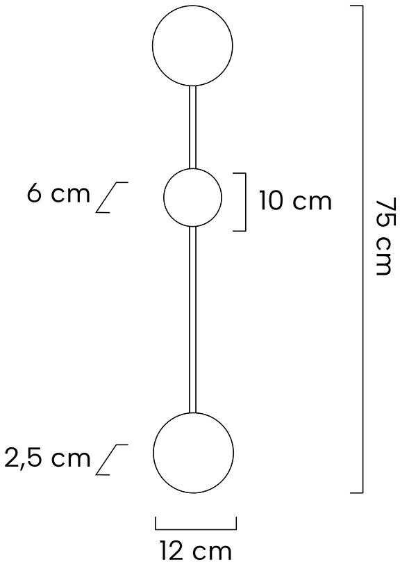 9W LED sieninis šviestuvas SHADOW 2 CLOSE, juodas, 3000K