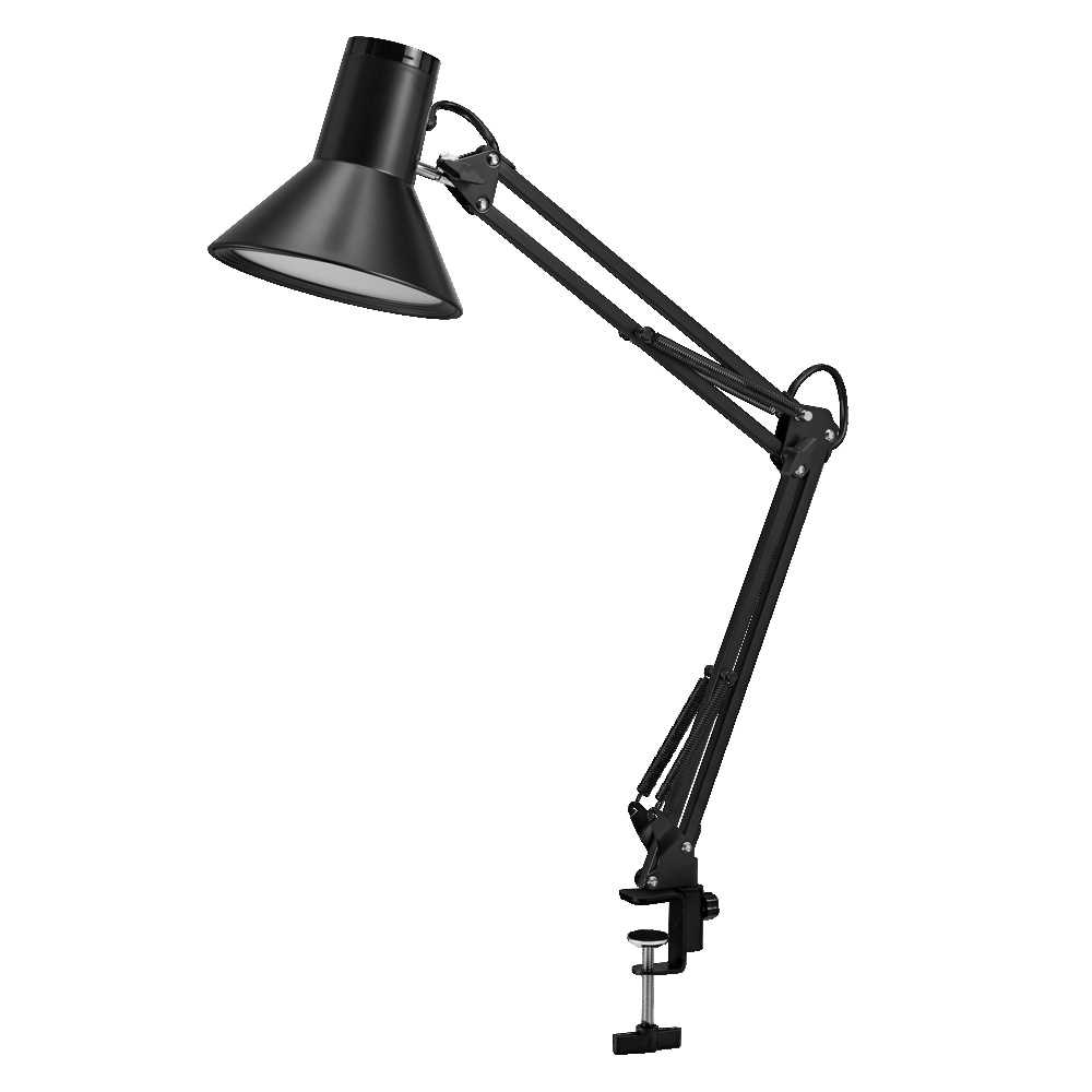 9W LED stalo šviestuvas OFFICE LINE, juodas, 3000K, dimeriuojamas