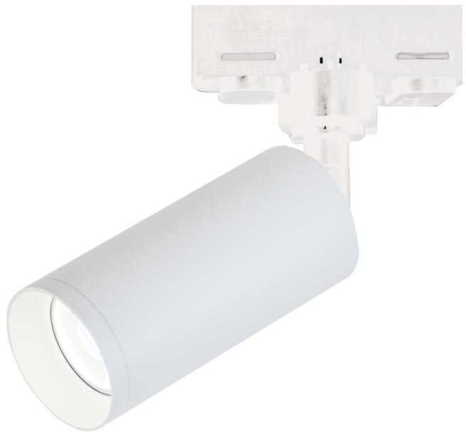9W LED šviestuvas į 3 fazių bėgelius, baltas, 3000K, S058-15