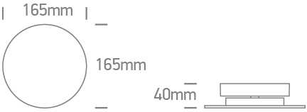 9W LED šviestuvas į magnetines sistemas FLAT, juodas, 3000/4000/5000K, 48V, 43112F/B/V