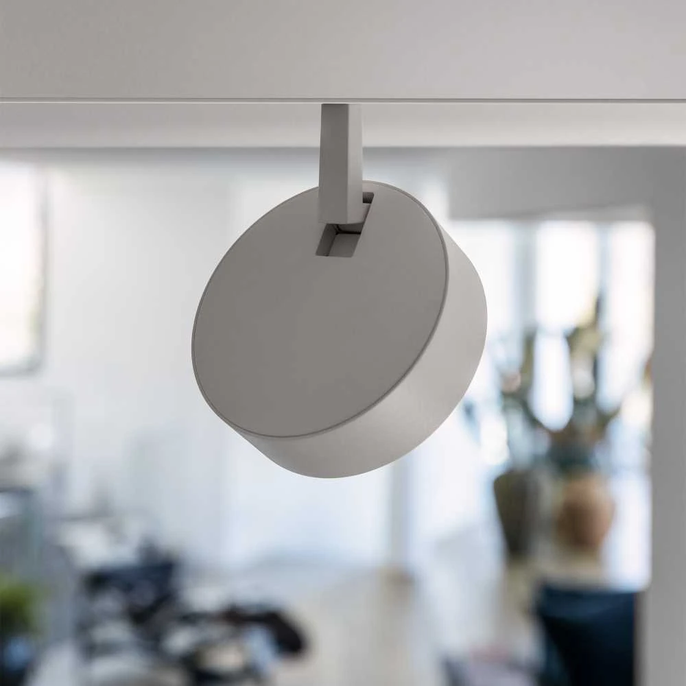 Pakabinamas šviestuvas Ideal Lux Magnetinis šviestuvas Ego Track Flat Single 09W 3000K On-Off Wh