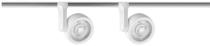 9W LED šviestuvas į magnetines sistemas SIX XS 48V DOUBLE, 23°, baltas, 3000K