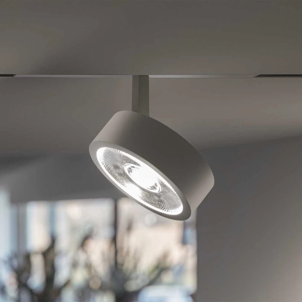Pakabinamas šviestuvas Ideal Lux Magnetinis šviestuvas Ego Track Flat Single 09W 3000K On-Off Wh