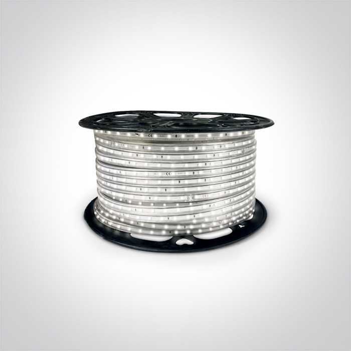 9W/m LED juosta, 4000K, IP65, 50m ritė, 7860/C