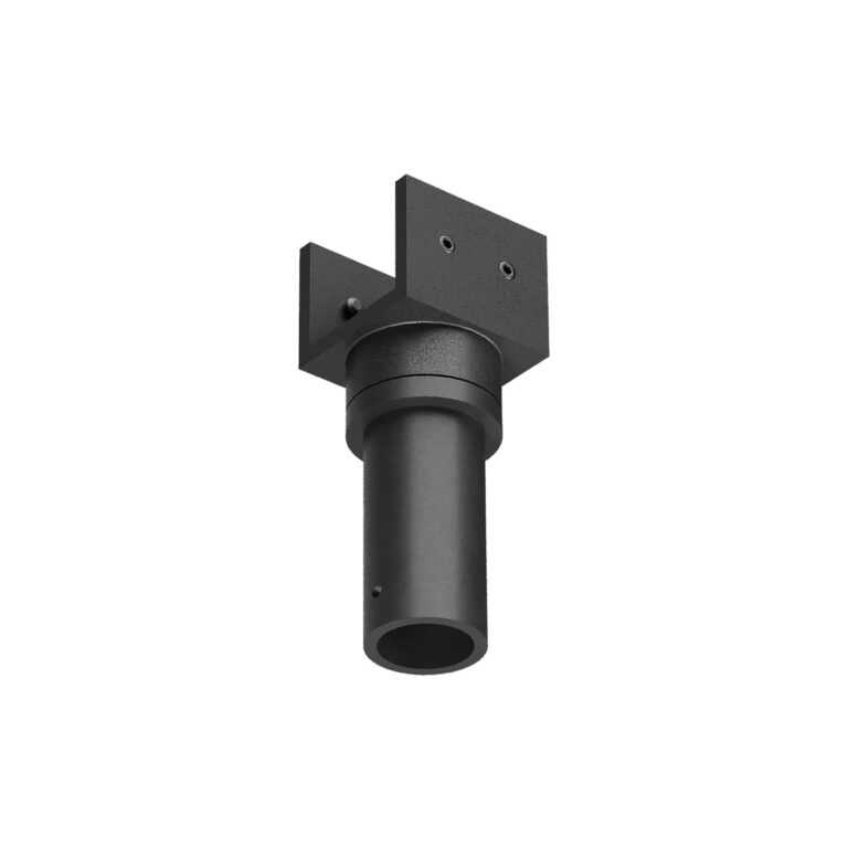 Adapteris, skirtas LED šviečiančio kabelio XLOOP 18MM montavimui į XFORT bėgelį, juodas, FRT51AD18 SBK