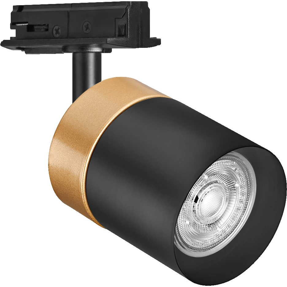 Ledvance Akcentinis šviestuvas į vienfazį bėgelį TRACKLIGHT SPOT, GU10, juodos/aukso sp.