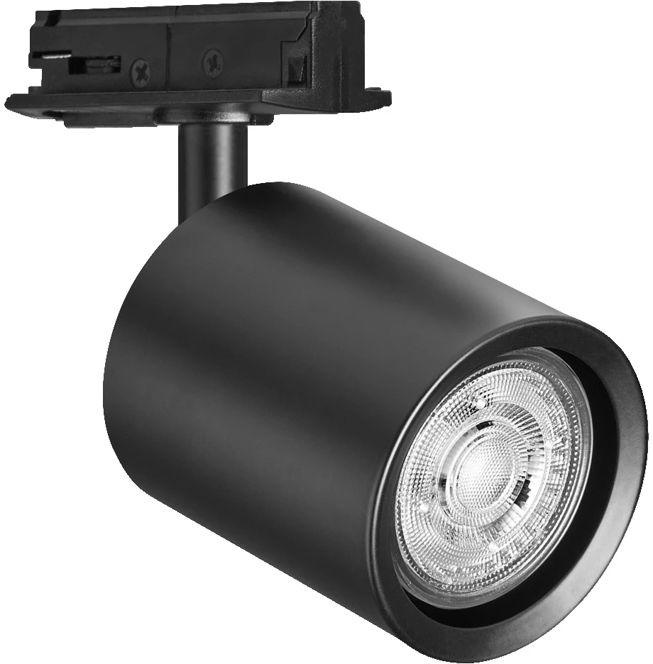Akcentinis šviestuvas į vienfazį bėgelį TRACKLIGHT SPOT, GU10, juodas