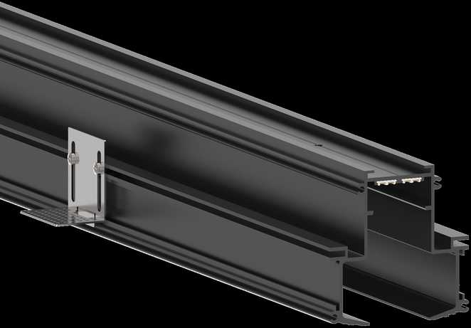 Ideal Lux Įleidžiamas Bėgelis Magnetiniam šviestuvui Arca Profile 1000 Mm 222769