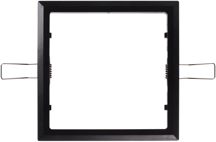 Avarinio šviestuvo STARLET QUAD LED įleidžiamo montavimo rėmelis, juodas