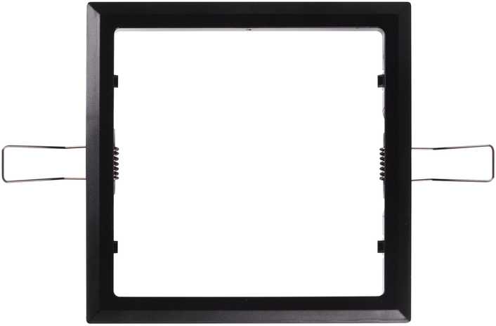 Avarinio šviestuvo STARLET QUAD LED įleidžiamo montavimo rėmelis, juodas