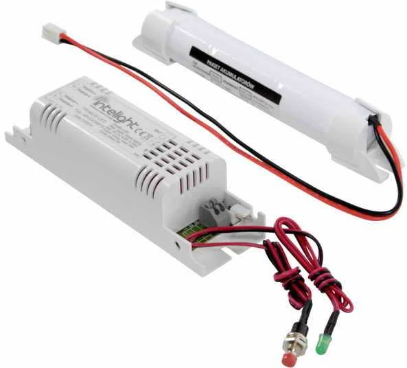 Avarinis modulis PRIMUS LED D9/B 2h MT + NiCd 4,8V 2,5Ah, skirtas LED lempoms 230V