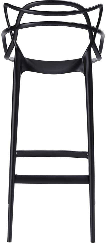 Baro kėdė HILO PREMIUM 75CM, juoda, plastikinė