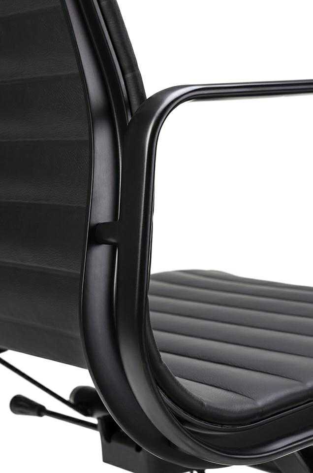 Biuro kėdė AERON PRESTIGE PLUS, juoda, pagaminta iš natūralios odos