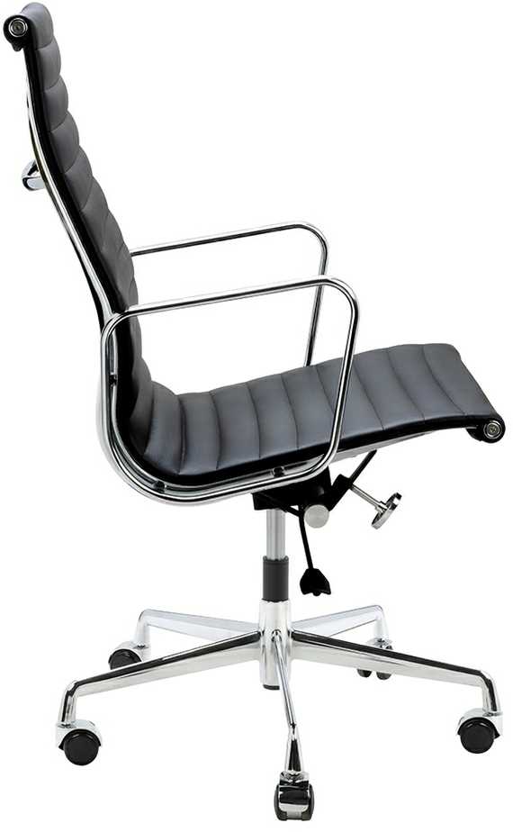 Biuro kėdė AERON PRESTIGE PLUS, juoda, pagaminta iš natūralios odos