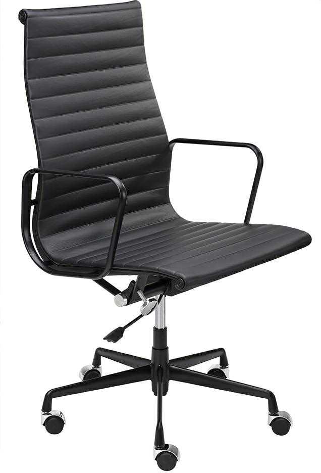 Biuro kėdė AERON PRESTIGE PLUS, juoda, pagaminta iš natūralios odos