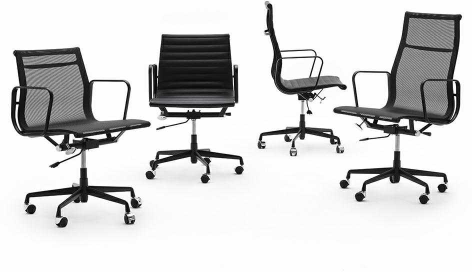 Biuro kėdė AERON PRESTIGE PLUS, juoda, pagaminta iš natūralios odos