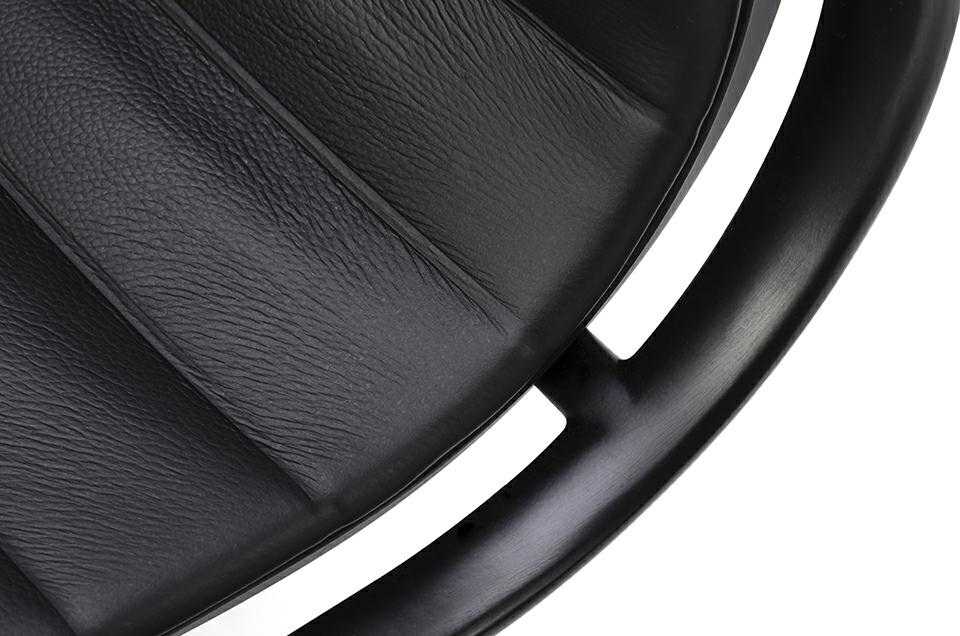 Biuro kėdė BODY PRESTIGE PLUS, juoda, pagaminta iš natūralios odos