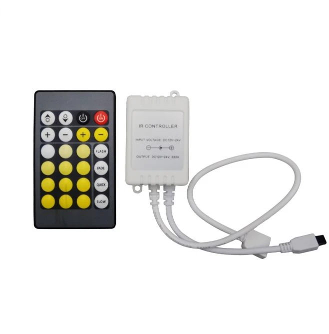 CCT LED juostų valdiklis su nuotolinio valdymo pulteliu, 12/24V