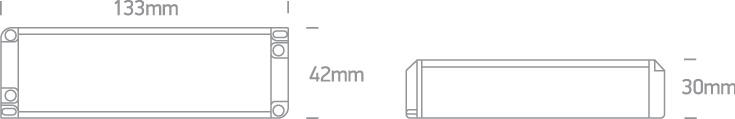 7,5-15W 350mA LED maitinimo šaltinis, dimeriuojamas, 89015T