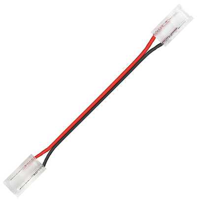 Dvipusė jungtis, skirta 10mm COB LED juostoms