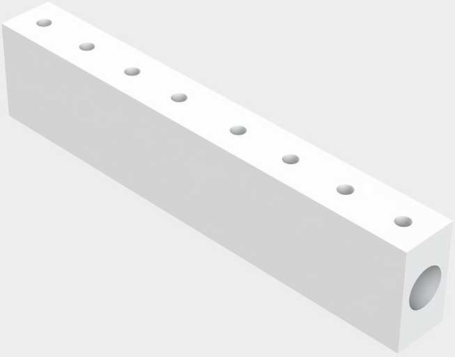 EASY LINK sistemos bėgelio vidinis sujungimas, baltas, K1002345B