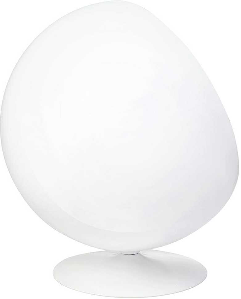 Fotelis BALL, baltos/raudonos sp.