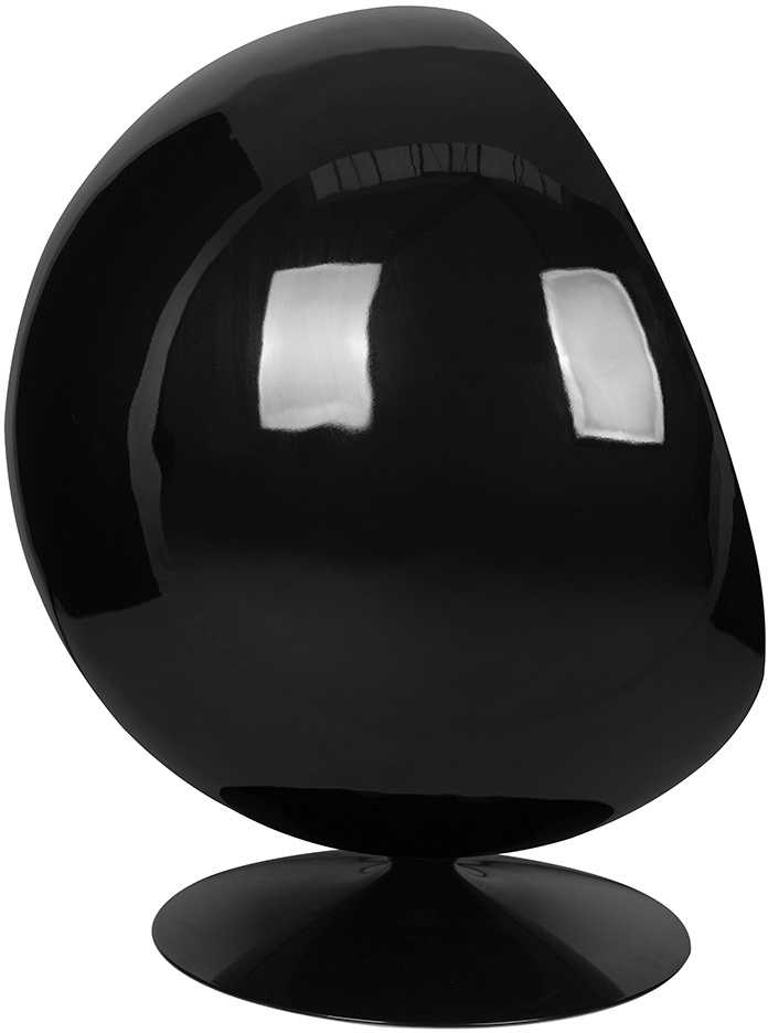 Fotelis BALL, juodas