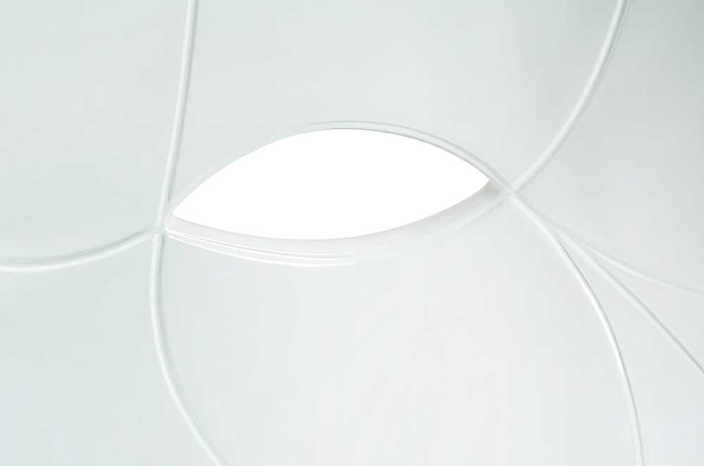 Fotelis NEMO FACE CHAIR, baltas, plastikinis
