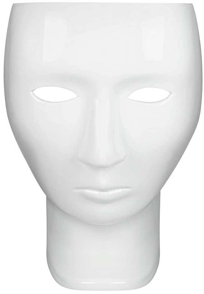 Fotelis NEMO FACE CHAIR, baltas, plastikinis