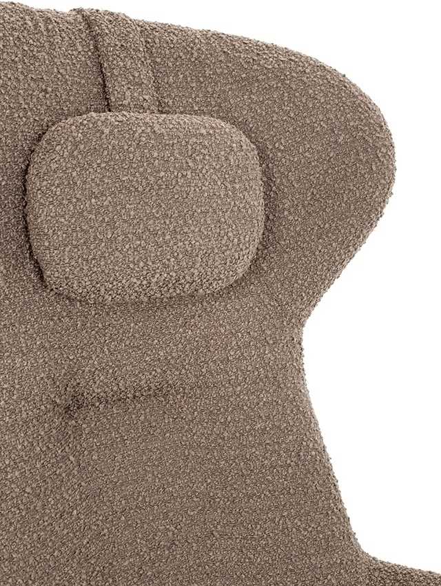Fotelis su atrama kojoms TEDDY GRAND, rudas