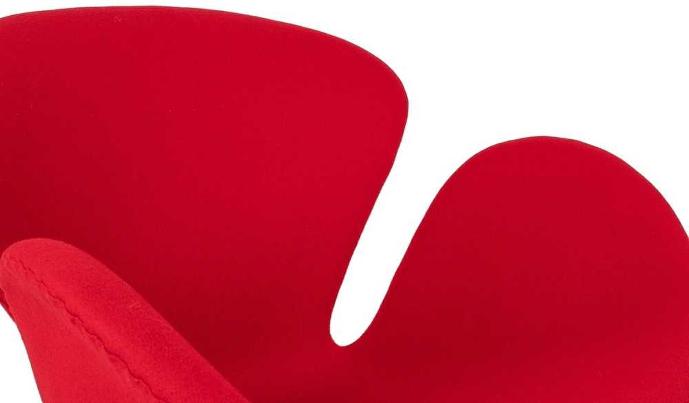 Fotelis SWAN PREMIUM, raudonas