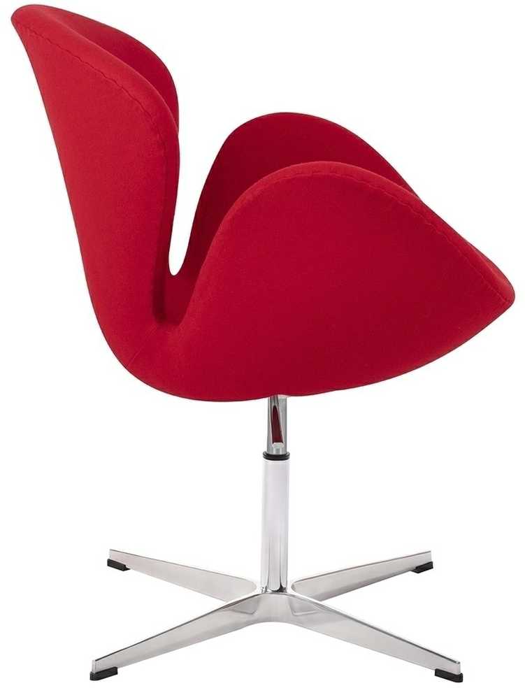 Fotelis SWAN PREMIUM, raudonas