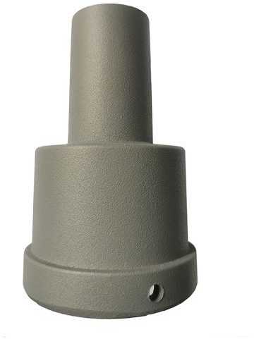 Gatvės šviestuvo adapteris OPTONICA, pilkas, skersmuo 40-60mm