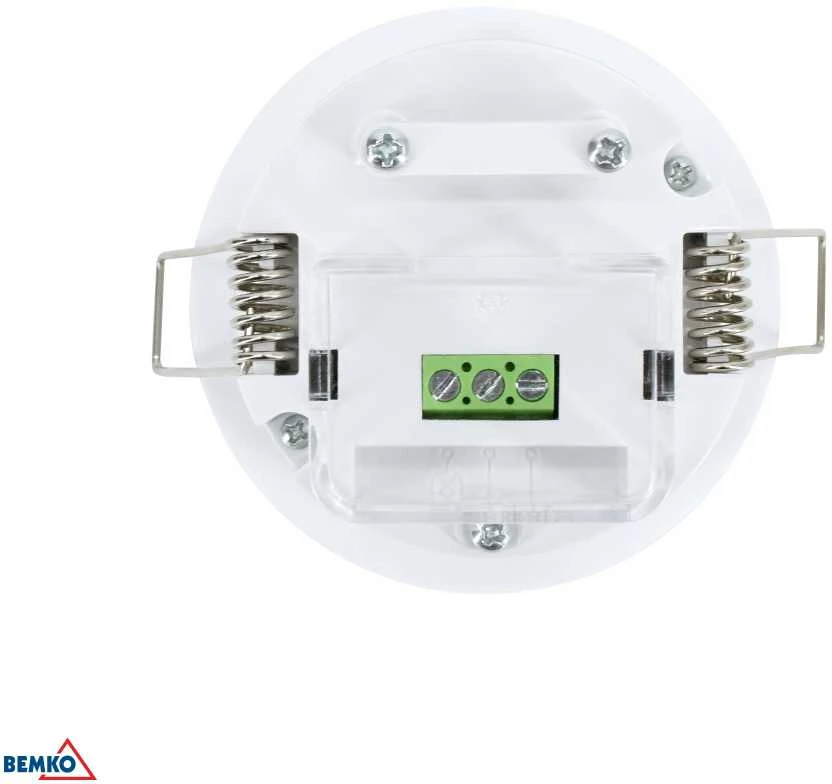 Bemko Įleidžiamas būvio daviklis, baltas, IP54, max 1200W, 360°, max 6m
