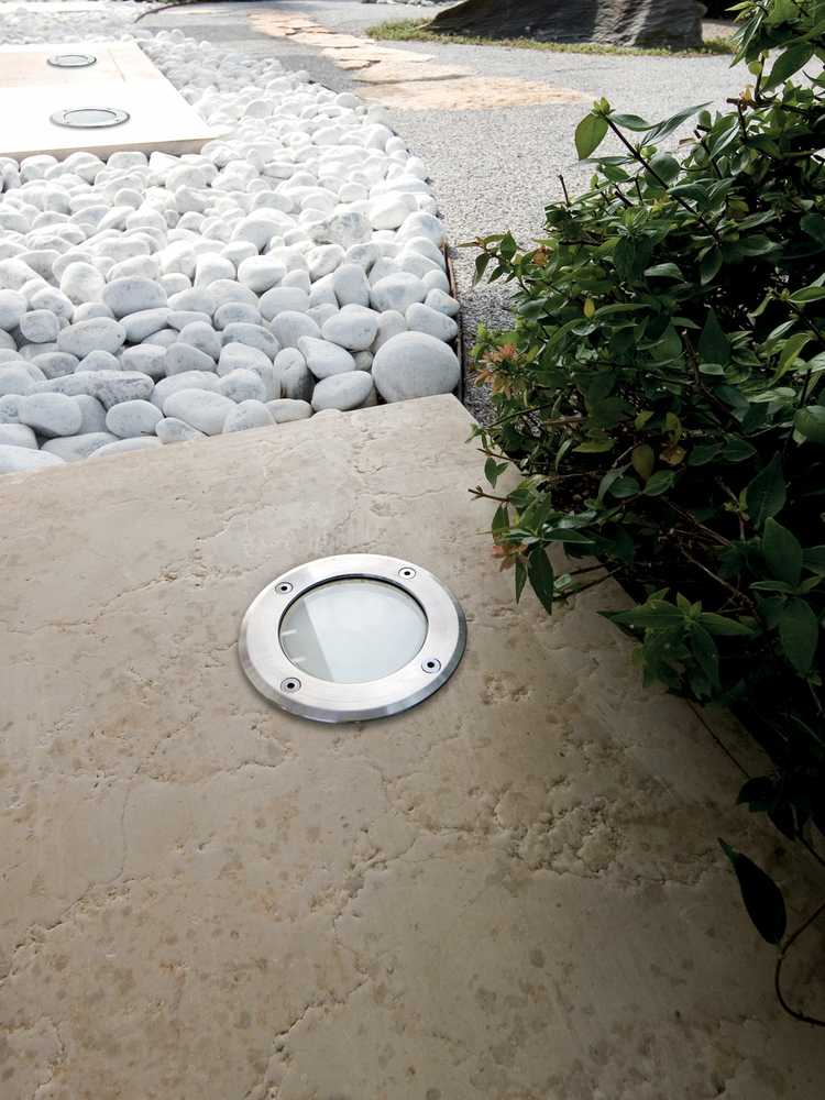 Įleidžiamas į grindinį šviestuvas LOKKI, GX53, aliuminio sp., IP67