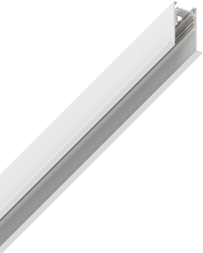 Įleidžiamas magnetinis bėgelis EGO, baltas, 1m, 320441