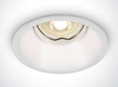 Įleidžiamas šviestuvas, baltas, 94mm, GU10, 11105TG/W