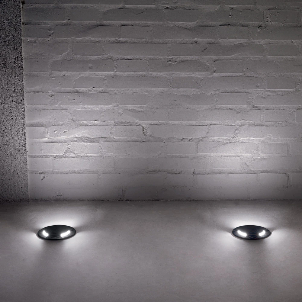 Įleidžiamas šviestuvas LANDING, juodas, su 10W GX53 3000/4000/6500K LED lempute, 120362