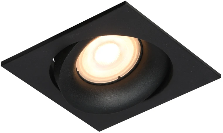 Italux Įleidžiamas šviestuvas Ponar DL-26451-GU10-BK