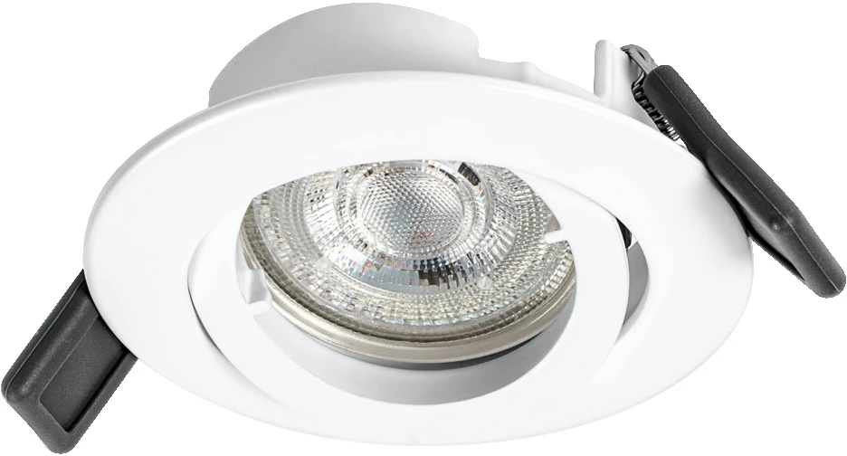 Osram Įleidžiamas šviestuvas SPOT, GU10, baltas, su 4,3W 2700K LED lempute
