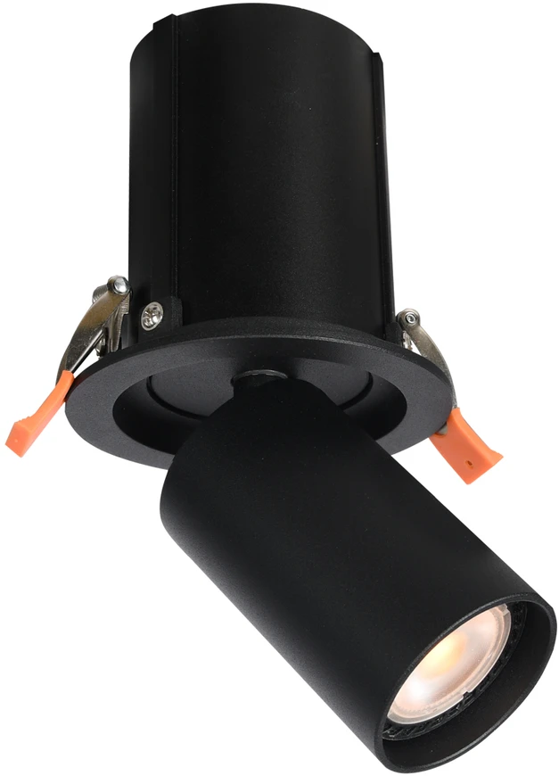 Lubinis šviestuvas Italux Įleidžiamas šviestuvas Termo SPL-50310-1R BK