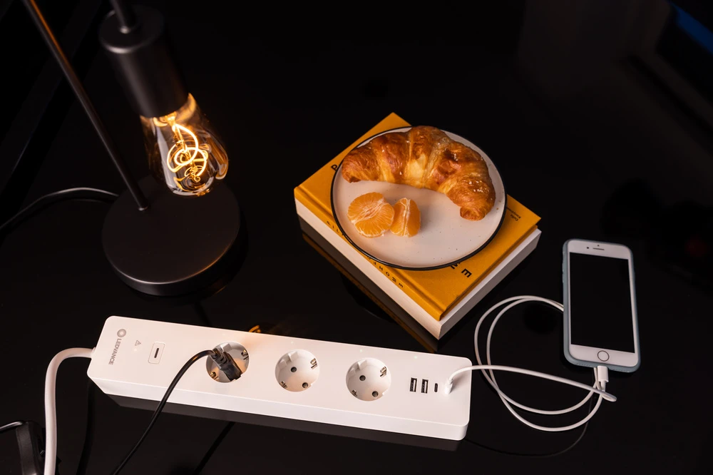 „Ledvance SMART+ WiFi Multi Power Socket“, ES | Ledvance | SMART+ WiFi kelių maitinimo lizdas, ES | 4058075594784 | Baltas