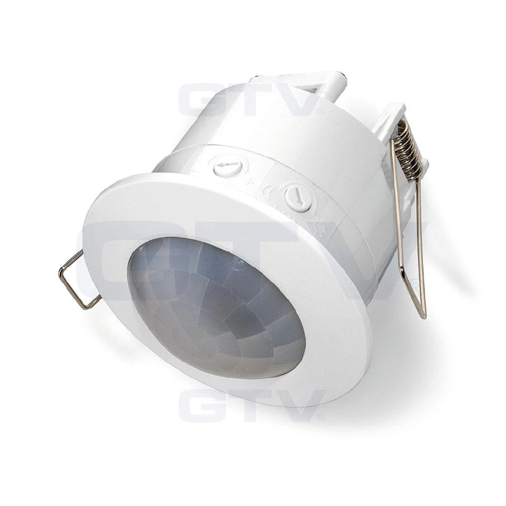 IR judesio daviklis GTV CR-5 Mini, 360 laipsnių, baltas korpusas