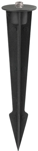 Įsmeigiamo lauko šviestuvo smaigas, juodas, E582