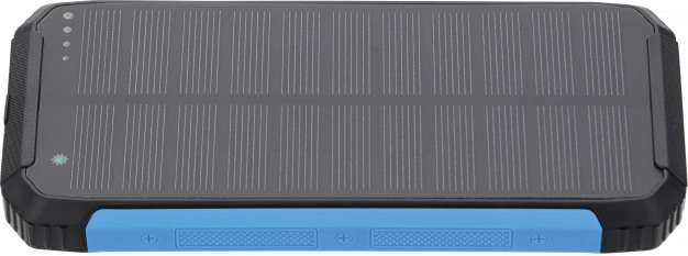 Išorinė baterija (power bank), 10000mAh, juodos/mėlynos sp.