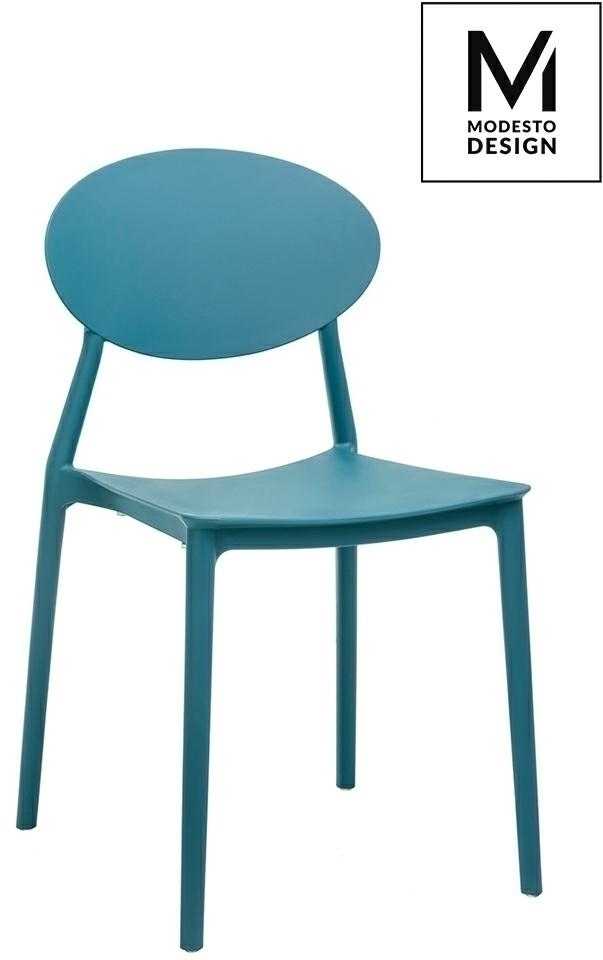 Kėdė FLEX, mėlyna, plastikinė