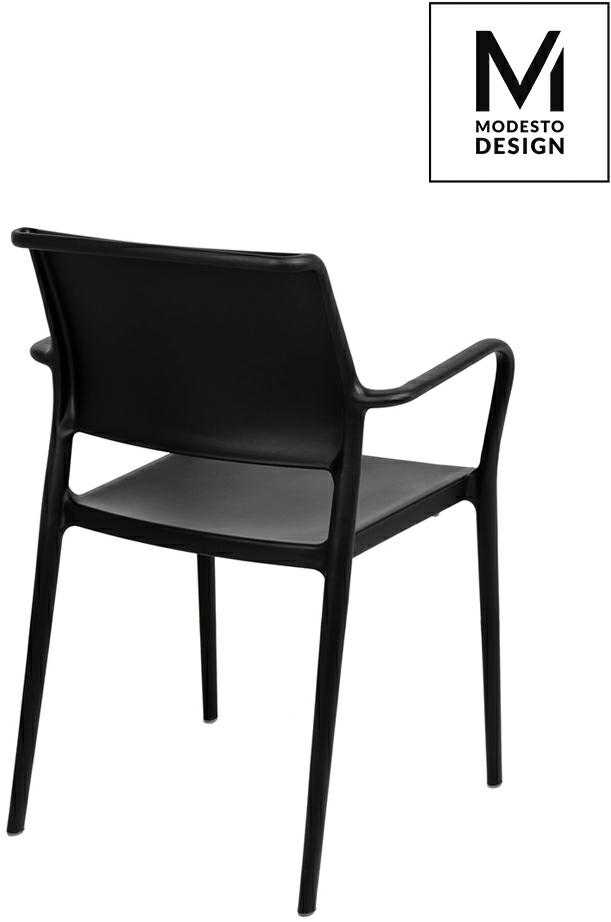 Kėdė PETRA, juoda, plastikinė
