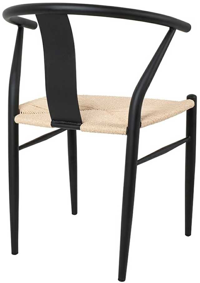 King Home WISHBONE METAL kėdė, natūrali