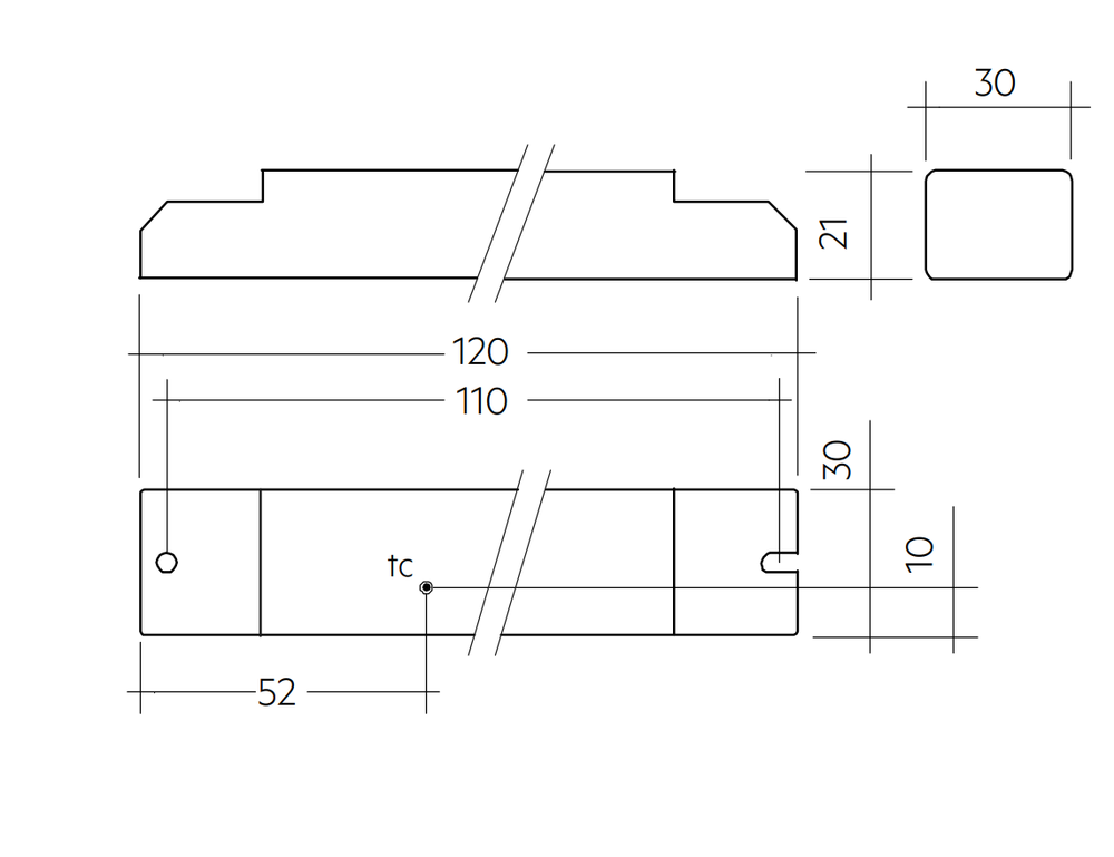 Keitiklis DALI 0-10V PLC DC STR lp, 48V DC