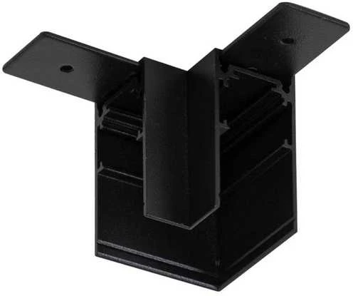 L tipo paviršinio magnetinio bėgelio sujungimas MAGNETIC, juodas